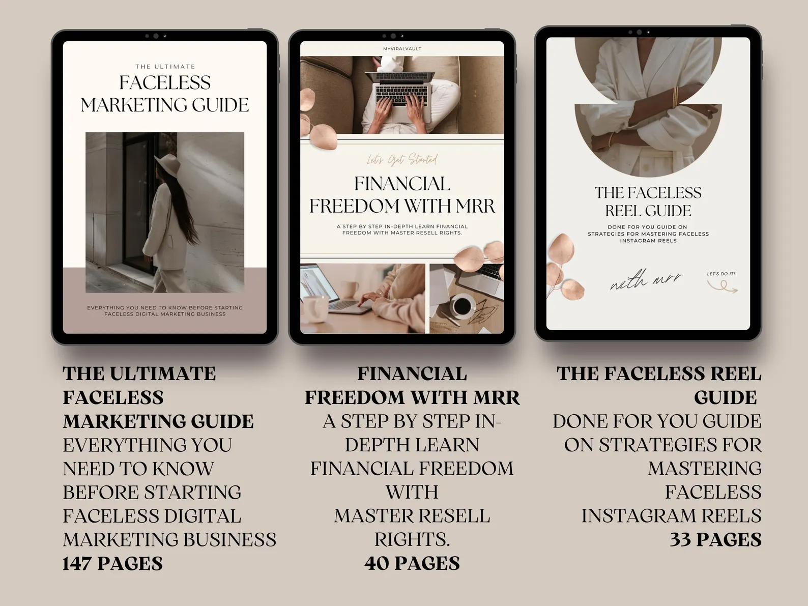 22 Faceless Digital Marketing MRR Products, Faceless Marketing, DFY, Master Resell Rights - Image 6