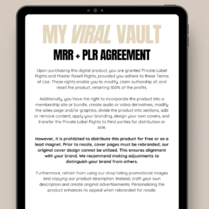 22 Faceless Digital Marketing MRR Products, Faceless Marketing, DFY, Master Resell Rights