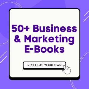 50+ Business & Marketing eBooks Mega Bundle | Master Resell Rights (MRR), Business eBooks