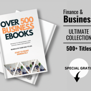 PLR Over 500 Premium Business eBooks Pack Collection + GRATIS Business Emails Pack | eBooks Bundle | Lifetime Access | Instant Download