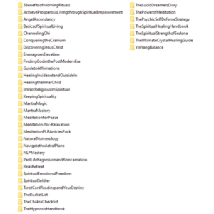 56 Spirituality PLR eBooks and articles | plr bundle resell rights | e book commercial use