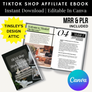 TikTok Shop Affiliate Hooks and Scripts Monetize TikTok MRR & PLR Boost Sales and Engagement Master Resell Rights 2025