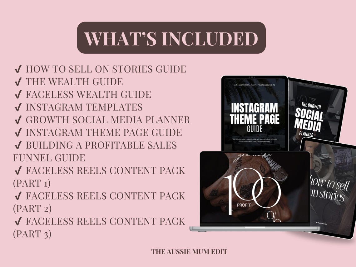 Faceless Creator Kit | PLR & MRR - Image 4