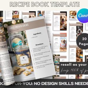 Pet Care Planner Bundle | Printable Pet Planner | PLR & MRR Resell Rights | Digital Download