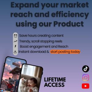 185+ AI Cat Reels Bundle | Viral Social Media Content | PLR & MRR Included (Digital Download)